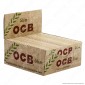 PROV-A00258001 - Cartine Ocb Organic Hemp King Size Slim Canapa Biologica Lunghe - Scatola da 50 Libretti
