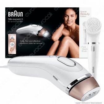 Braun Silk-expert Pro 5 IPL BD5008 Epilatore Luce Pulsata Bianco e