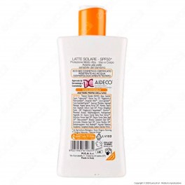 Omia Latte Solare Ecobiologico SPF 50+ Protezione Molto Alta per