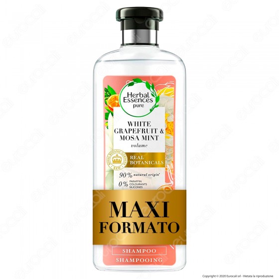 Herbal Essences Shampoo Capelli Volumizzante al Pompelmo Bianco e Herbal Essences Shampoo Capelli Volumizzante al Pompelmo Bianco e