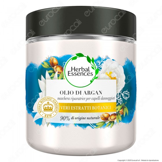 Herbal Essences Maschera Capelli Danneggiati con Olio di Argan - Herbal Essences Maschera Capelli Danneggiati con Olio di Argan -