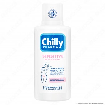 Chilly Pharma Detergente Intimo Sensitive pH 5 Delicato - Flacone da