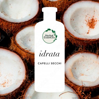 Herbal Essences Shampoo Capelli Secchi Idratante al Latte di Cocco -