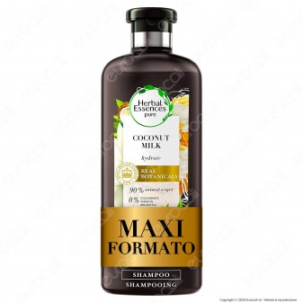 Herbal Essences Shampoo Capelli Secchi Idratante al Latte di Cocco -