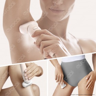Braun Silk-épil 9 Flex Epilatore Wet&Dry 9002 Impermeabile con
