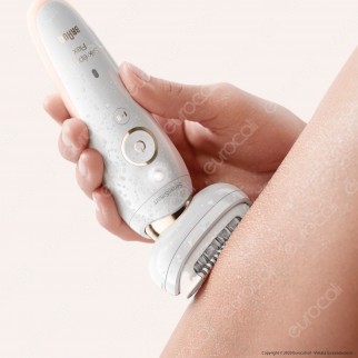Braun Silk-épil 9 Flex Epilatore Wet&Dry 9002 Impermeabile con