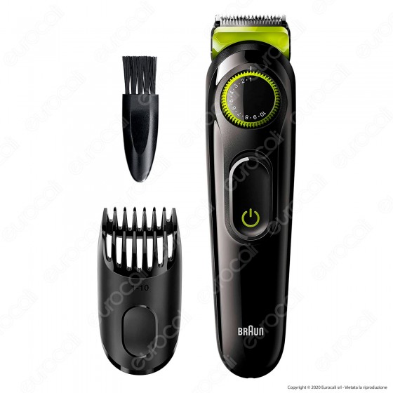 Braun Beard Trimmer 3 BT 3221 Regolatore Barba e Tagliacapelli Braun Beard Trimmer 3 BT 3221 Regolatore Barba e Tagliacapelli