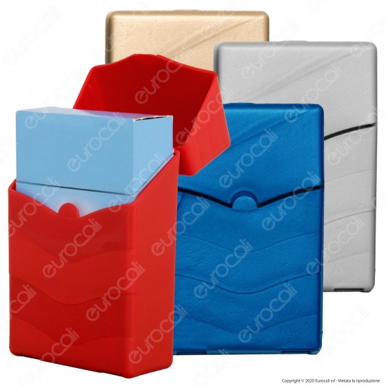 Bravo Portasigarette Portapacchetto in Plastica con Porta Accendino Bravo Portasigarette Portapacchetto in Plastica con Porta Accendino