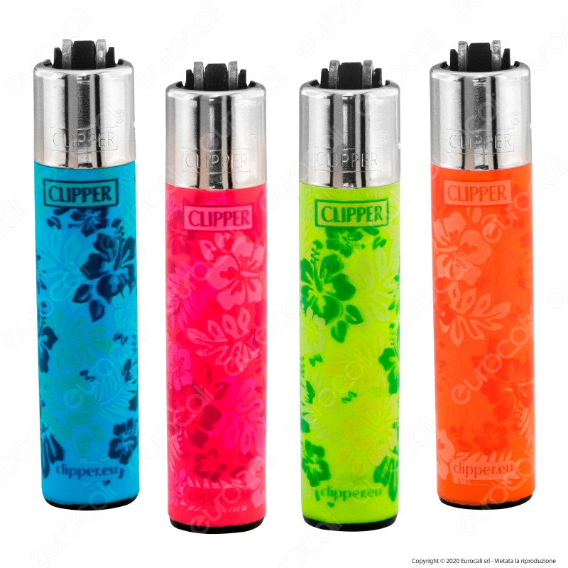 Clipper Micro Fantasia Flowers 20 - 4 Accendini [TERMINATO]