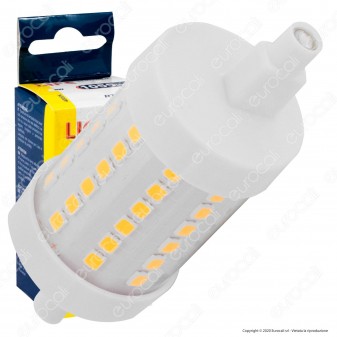 Life Lampadina LED R7s L78 8W Bulb Tubolare con Attacco Asimmetrico -