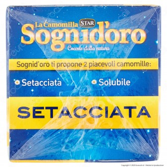 Star Sogni D'oro La Camomilla Setacciata - Confezione da 20 Filtri