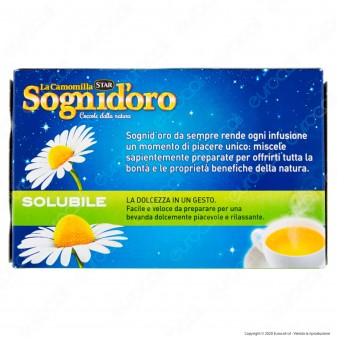 Star Sogni D'oro La Camomilla Solubile - Confezione da 20 Bustine