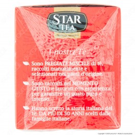 Star Tea Tè Nero Classico Miscela Pregiata - Confezione da 25 Filtri