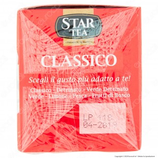 Star Tea Tè Nero Classico Miscela Pregiata - Confezione da 25 Filtri
