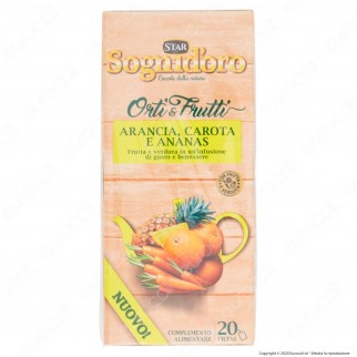Star Sogni D'Oro Orti & Frutti Infuso al Gusto di Arancia Carota