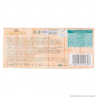 Star Sogni D'Oro Orti & Frutti Infuso al Gusto di Arancia Carota