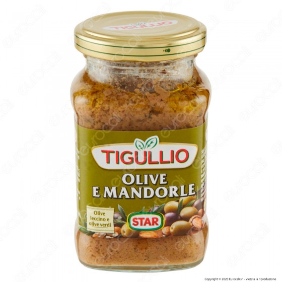 Tigullio Star Pesto Speciale Olive e Mandorle - Vasetto da 190g Tigullio Star Pesto Speciale Olive e Mandorle - Vasetto da 190g