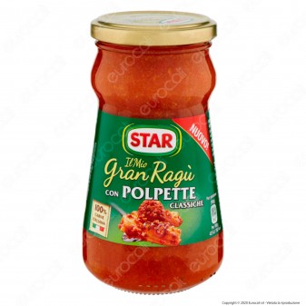Star Il Mio Gran Ragù con Salsiccia Sugo Pronto con Pomodoro e Carne