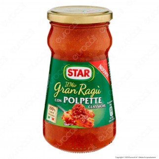 Star Il Mio Gran Ragù con Salsiccia Sugo Pronto con Pomodoro e Carne