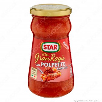 Star Il Mio Gran Ragù con Polpette di Salsiccia - Vasetto da 360g