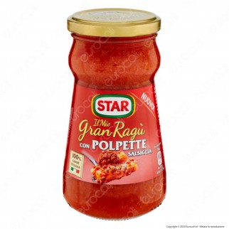 Star Il Mio Gran Ragù con Polpette di Salsiccia - Vasetto da 360g