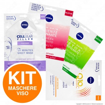 [EBAY] Kit 8 Maschere Nivea Viso Urban Skin Idratante Nutriente