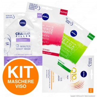 [EBAY] Kit 8 Maschere Nivea Viso Urban Skin Idratante Nutriente