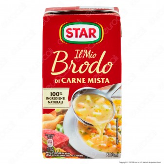 Star Il Mio Brodo Pronto di Carne Mista Pollo e Manzo - Confezione da
