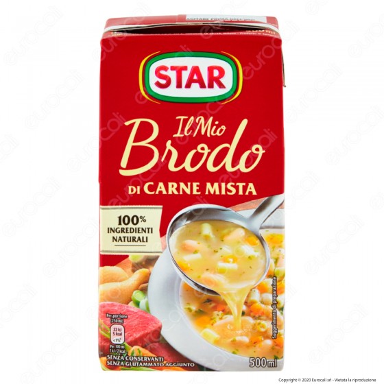 Star Il Mio Brodo Pronto di Carne Mista Pollo e Manzo - Confezione da Star Il Mio Brodo Pronto di Carne Mista Pollo e Manzo - Confezione da