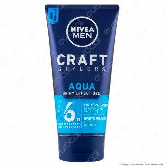 Nivea Men Wet Look Gel Aqua Shiny Effect Fissante Mega Forte Effetto