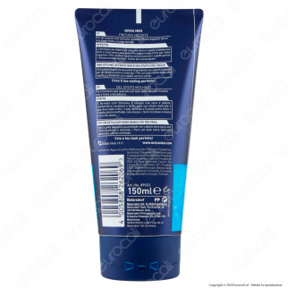 Nivea Men Wet Look Gel Aqua Shiny Effect Fissante Mega Forte Effetto