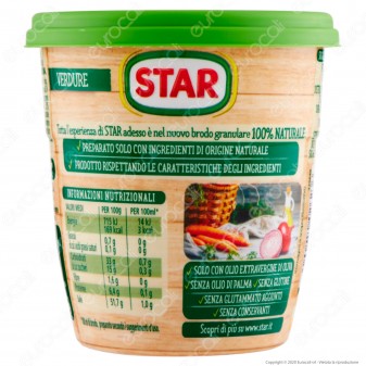 Star Il Mio Brodo Granulare di Verdure - Barattolo da 150g [TERMINATO]