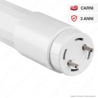 Wiva Tubo LED T8 Mod. Meat Tube G13 24W Lampadina 150cm CRI+90 - mod.