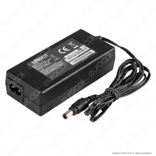 LED Line Alimentatore 12V 24W Nero con Jack 2.1 - mod. ZD24W12V(2)