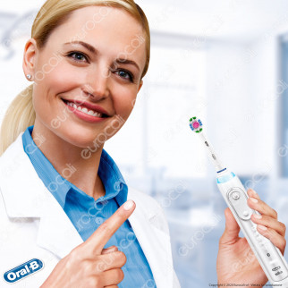 Oral-B 3D White Testine di Ricambio per Spazzolino Elettrico -