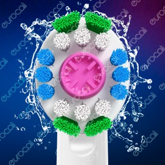 Oral-B 3D White Testine di Ricambio per Spazzolino Elettrico -