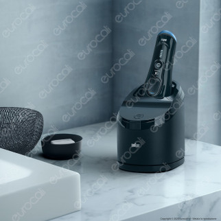 Braun Rasoio Elettrico da Barba Uomo Braun Serie 8 Wet&Dry 8365cc con