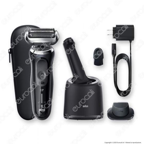 Braun Rasoio Elettrico da Barba Uomo Braun Serie 7 Wet&Dry N7200cc Braun Rasoio Elettrico da Barba Uomo Braun Serie 7 Wet&Dry N7200cc