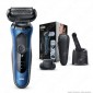 Braun Rasoio Elettrico da Barba Uomo Braun Serie 6 Wet&amp;Dry 60-B7200cc con Stazione di Pulizia SmartCare 4in1 [TERMINATO]