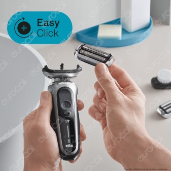 Braun Rasoio Elettrico da Barba Uomo Braun Serie 7 Wet&Dry 70-S1000s