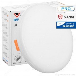 V-Tac PRO VT-610 Pannello LED Rotondo 12W SMD da Incasso Regolabile
