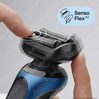 Braun Rasoio Elettrico da Barba Uomo Braun Serie 6 Wet&Dry 60-B1000s