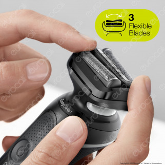 Braun Rasoio Elettrico da Barba Uomo Braun Serie 5 Wet&Dry 50