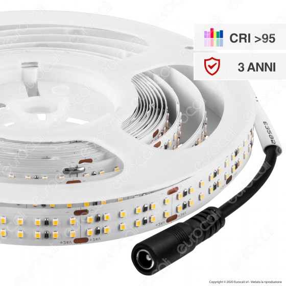 V-Tac VT-2216 Striscia LED 2216 Monocolore 360 LED/metro 24V CRI≥95 - V-Tac VT-2216 Striscia LED 2216 Monocolore 360 LED/metro 24V CRI≥95 -