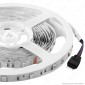 V-Tac Striscia LED 5050 Multicolore RGB 30 LED/metro 4,8W/m - Bobina da 5 metri - SKU 2124