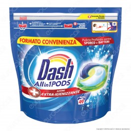 Dash All in 1 Pods Extra Igienizzante Detersivo in Capsule -