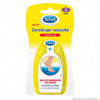 Scholl Cerotti per Vesciche Medi - Confezione da 5 cerotti
