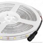 V-Tac Striscia LED 5050 Impermeabile Monocolore 30 LED/metro - Bobina da 5 metri - SKU 2144