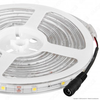 V-Tac Striscia LED 5050 Impermeabile Monocolore 30 LED/metro - Bobina