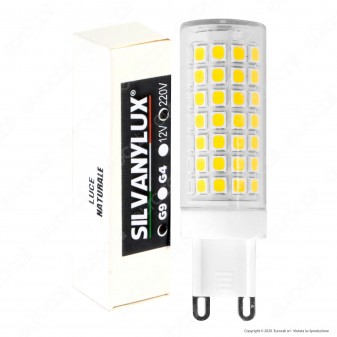 Silvanylux Lampadina LED G9 10W Tubolare - mod. GRN740/1 / GRN740/2 GREN740/3 